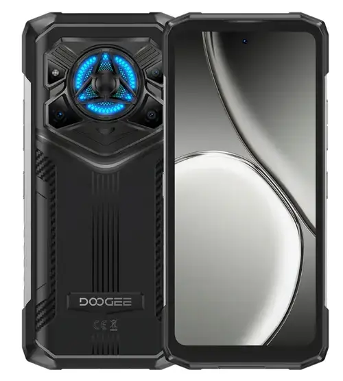 Telefon Mobil Doogee Blade 20 Play, Procesor Dimensity 7050 Octa-Core, Ecran IPS 6.6inch, 8GB RAM, 256GB Flash, Camera Duala 50 + 20 MP, Wi-Fi, 5G, Dual Sim, Android (Negru/Argintiu)