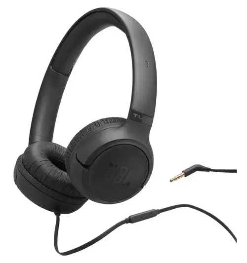 Casti Stereo JBL Tune 530, Microfon, Jack 3.5mm (Negru)