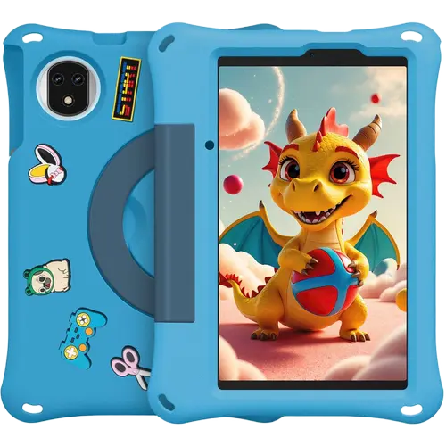 Tableta Ulefone Tab A9 Pro Kids, Procesor MediaTek Helio G91 Octa-Core, Ecran IPS LCD 8.68inch, 4GB RAM, 128GB Flash, 12MP+13MP, Wi-Fi, Bluetooth, 4G, Dual SIM, Android 15 (Albastru)