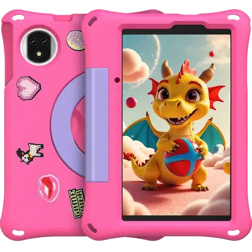 Tableta Ulefone Tab A9 Pro Kids, Procesor MediaTek Helio G91 Octa-Core, Ecran IPS LCD 8.68inch, 4GB RAM, 128GB Flash, 12MP+13MP, Wi-Fi, Bluetooth, 4G, Dual SIM, Android 15 (Roz)