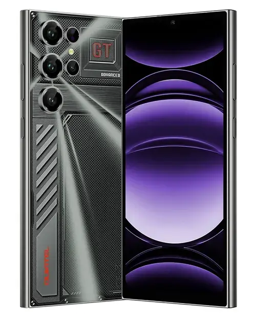 Telefon Mobil Oukitel C61 GT, Procesor Octa-Core Unisoc Tiger T615, Ecran IPS LCD touchscreen 6.88inch, 4GB RAM, 128GB Flash, Camera 13MP, Wi-Fi, 4G, Dual Sim, Android (Negru)