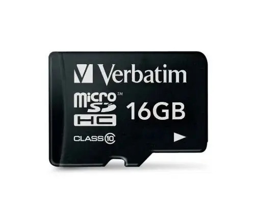 Card Verbatim microSDHC 16Gb (Class 10)