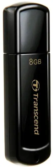 Stick USB Transcend JetFlash 350 8GB (Negru)