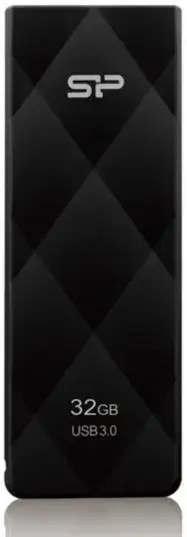 Stick USB Silicon Power Blaze B20, 32GB, USB 3.0 (Negru)