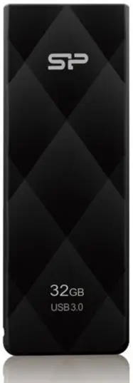 Stick USB Silicon Power Blaze B20, 32GB, USB 3.0 (Negru)