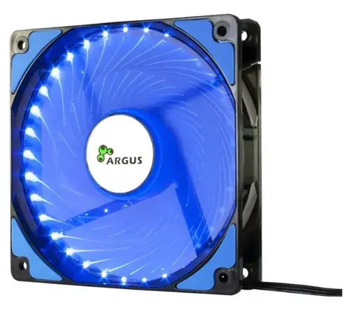 Ventilator Inter-Tech Argus L-12025, 120mm (LED Albastru)