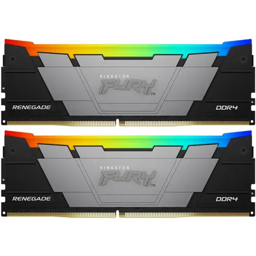 Memorii Kingston FURY Renegade Black RGB 32GB(2x16GB) DDR4 3600MHz CL16 Dual Channel Kit