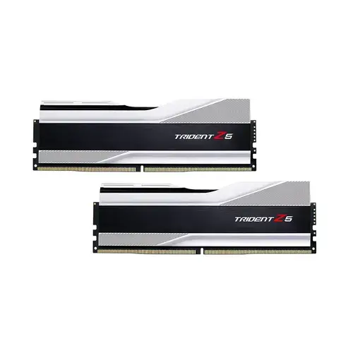 Memorie G.SKILL TridentZ Z5 Metallic Silver 32GB (2x16GB) 6400MHz CL32 Dual Channel Kit