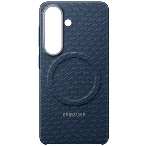 Husa Protectie Spate Samsung Carbon Magnet Case EF-KS942SCEGWW pentru Galaxy S26 (Albastru)