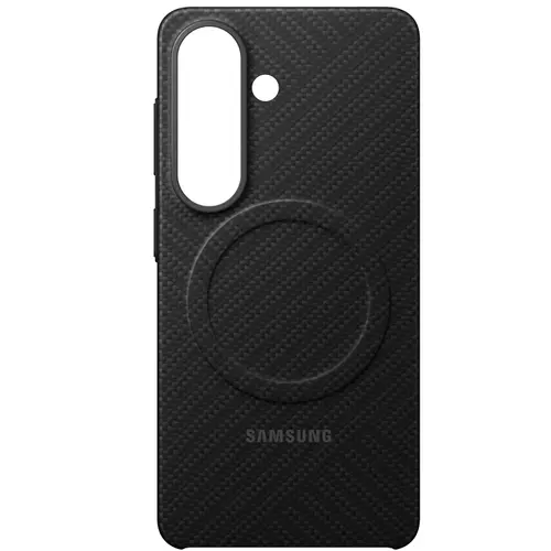 Husa Protectie Spate Samsung Carbon Magnet Case EF-KS942SNEGWW pentru Galaxy S26 (Negru)