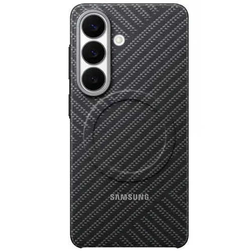 Husa Protectie Spate Samsung Carbon Magnet Case EF-KS942SSEGWW pentru Galaxy S26 (Gri)
