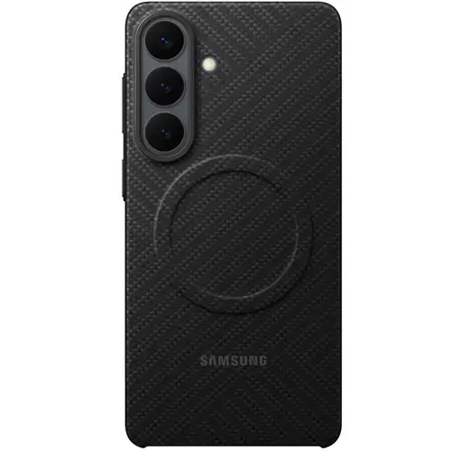 Husa Protectie Spate Samsung Carbon Magnet Case EF-KS947SNEGWW pentru Galaxy S26 Plus (Negru)