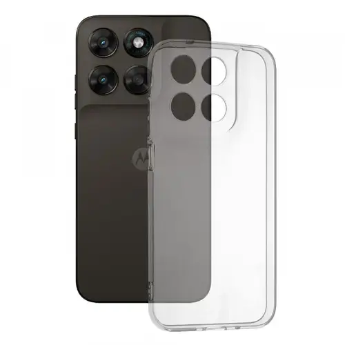 Husa pentru Motorola Moto G77 / G67, Techsuit, Clear, Transparent