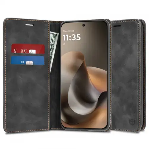 Husa pentru Motorola Moto G77 / G67, Techsuit, Confy, Negru