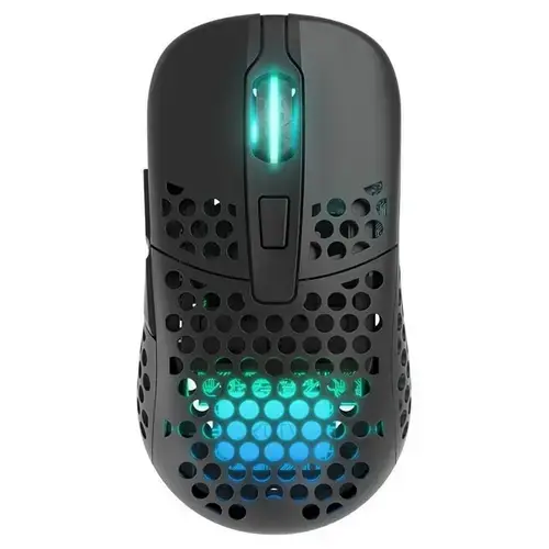 Mouse Gaming Wireless Cherry Xtrfy M42 RGB, Ultrausor 67g, USB, 19000 DPI, 1.8m (Negru)