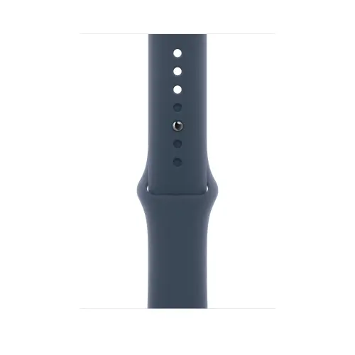 Curea Smartwatch Apple MT3Q3ZM/A pentru Watch 45mm, Sport Band, S/M (Albastru)