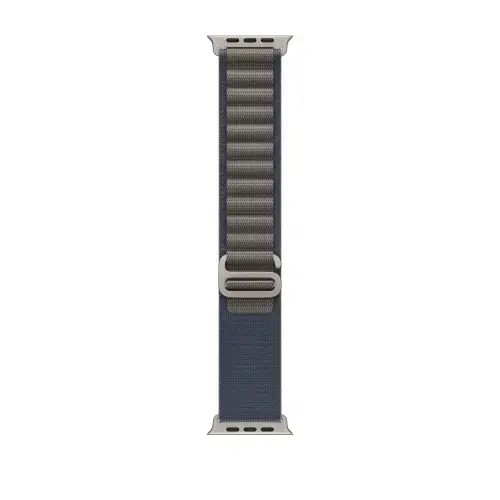 Curea Smartwatch Apple MT5J3ZM/A pentru Watch 49mm, Alpine Loop, Small (Albastru)