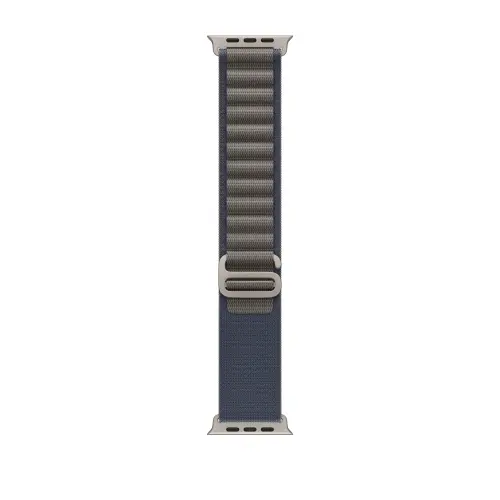 Curea Smartwatch Apple MT5J3ZM/A pentru Watch 49mm, Alpine Loop, Small (Albastru)