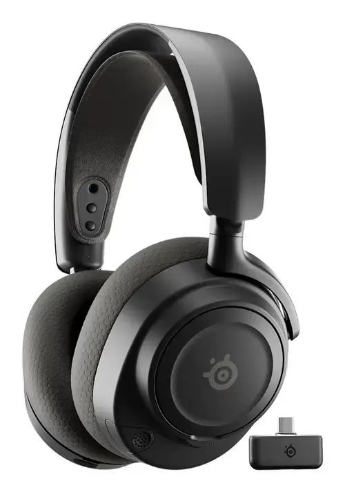 Casti Gaming Steelseries Arctis Nova 7X Gen 2, USB-C/Bluetooth/2.4 GHz, Pentru Xbox Series X|S, Autonomie 54 ore, Microfon (Negru)
