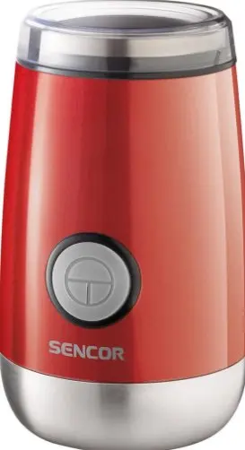 Rasnita de cafea Sencor SCG 2050RD, 150 W (Rosu/Argintiu)
