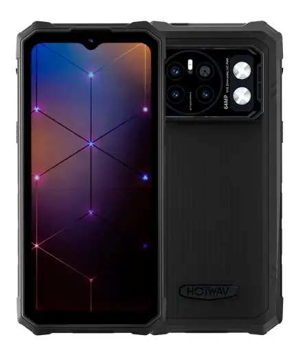 Telefon Mobil HOTWAV Cyber 13, Procesor Unisoc T606 Octa-Core, Ecran 6.6inch, 8GB RAM, 128GB Flash, Camera 64 MP, Wi-Fi, 4G, Dual Sim, Android (Negru)