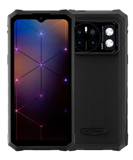 Telefon Mobil HOTWAV Cyber 13, Procesor Unisoc T606 Octa-Core, Ecran 6.6inch, 8GB RAM, 128GB Flash, Camera 64 MP, Wi-Fi, 4G, Dual Sim, Android (Negru)