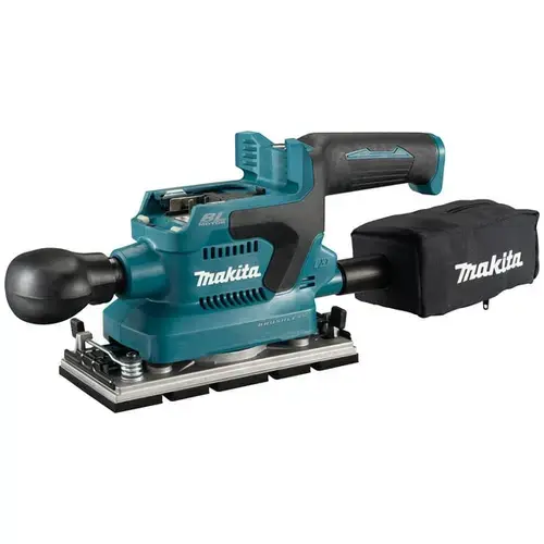 Masina de slefuit pe acumulator Makita DBO381ZU, 18 V, 3 trepte viteza, 4.000/8.000/12.000 oscilatii/min, fara acumulator/incarcator