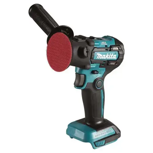 Masina de polisat si slefuit pe acumulator Makita DPV300Z, 18 V, 9500 RPM, 50/80 mm diametru pad, fara acumulator/incarcator