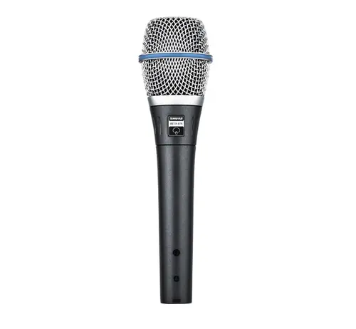 Microfon vocal de studio Shure BETA 87A, XLR (Negru)
