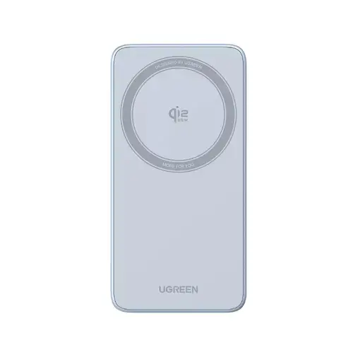 Incarcator Wireless Ugreen MagFlow W757-65901 3-in-1 Qi2, 25W (Albastru)