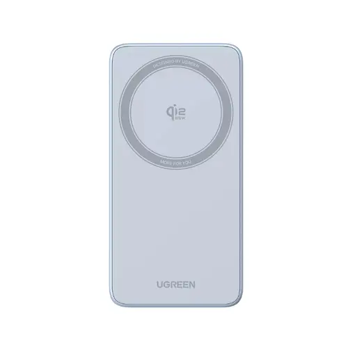Incarcator Wireless Ugreen MagFlow W757-65901 3-in-1 Qi2, 25W (Albastru)