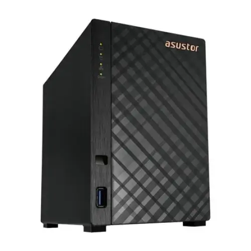 NAS Asustor AS1102TL, Realtek RTD1619B (4x1, 7GHz), memorie: 1GB, DDR4, numar de unitati instalabile: 2 buc, 3 inch5inch, SATA3, RAID: RAID 0, 1, JBOD, USB2.0, USB3. 0 : 1 buc, LAN (1 Gb/s): 1 buc, Negru