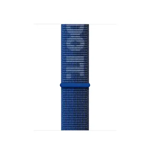 Curea Smartwatch Apple MPHY3ZM/A pentru Watch 41mm, Nike Sport Loop (Albastru)