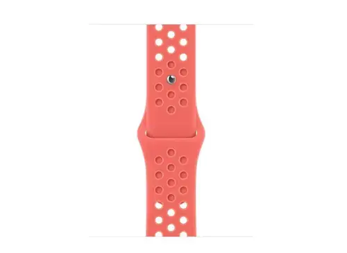 Curea Smartwatch Apple ML8A3ZM/A pentru Watch 45mm, Nike Sport Band, Regular (Roz)