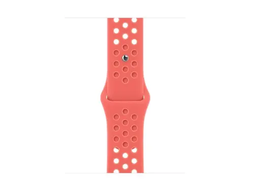 Curea Smartwatch Apple ML8A3ZM/A pentru Watch 45mm, Nike Sport Band, Regular (Roz)