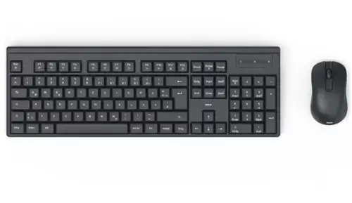 Kit mouse si tastatura Hama WKM-100, Wireless (Negru)