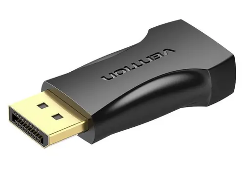 Adaptor HDMI Vention HBPB0, mama HDMI la port de afisare masculin, 4K@30Hz (negru)