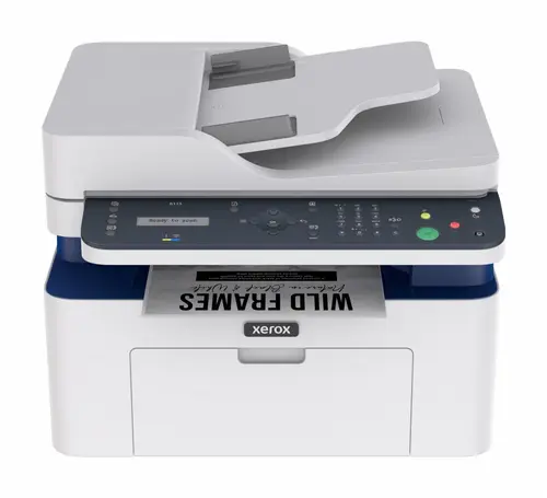Multifunctional Monocrom Xerox B115V_NI, Fax, A4, USB, Wireless, Retea, ADF, 20 ppm