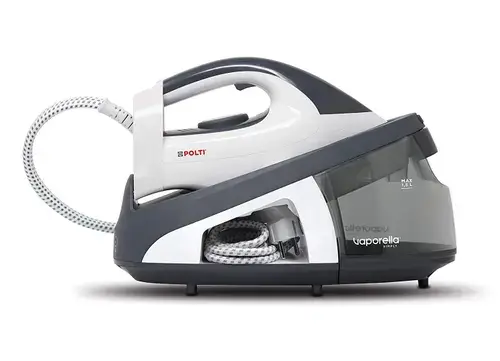 Statie de Calcat Polti Vaporella Simply VS10.10, Talpa Ceramica, 2200 W, 1.5 l, 6.5 BAR, 120 gr min (Alb/Gri)