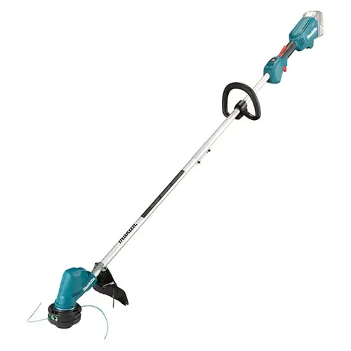 Trimmer pe acumulator pentru tuns gazon/iarba Makita DUR192LZ, 18 V, diametru taiere 30 cm, motor fara perii, 2 viteze, fara incarcator si acumulator in setul de livrare