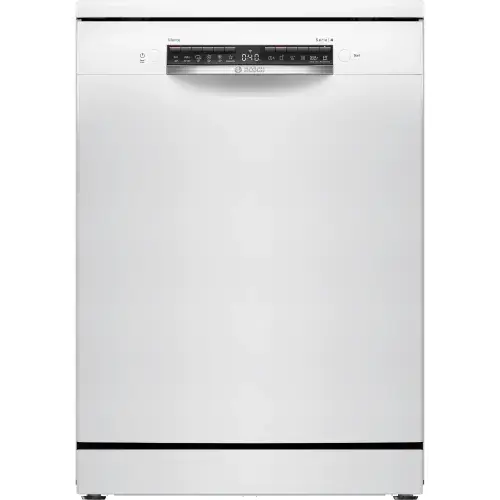 Masina de spalat vase independenta BOSCH SMS4HVW14E, 14 seturi, 6 programe, Home Connect, ExtraDry, Hygiene Plus, EcoSilence Drive, DosageAssist, Clasa C, 60 cm (Alb)