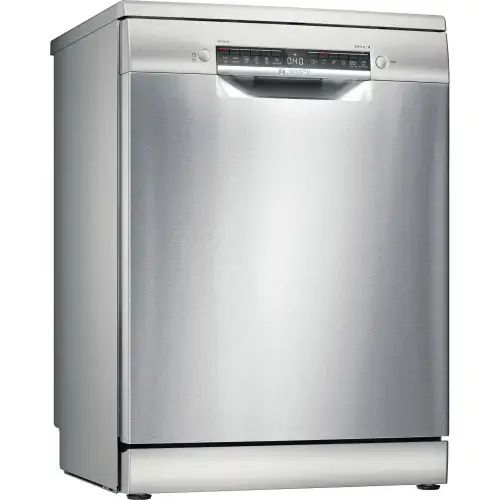 Masina de spalat vase independenta BOSCH Seria 4 SMS4HMI07E, 14 seturi, 6 programe, Clasa D (Inox)