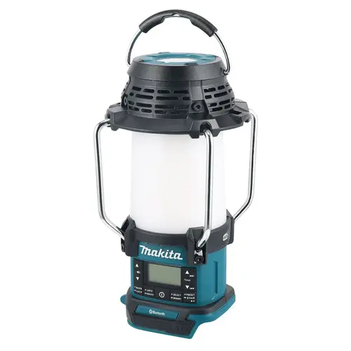 Radio portabil Makita DMR056 cu lampa si lanterna, 14,4V/18V LXT, Bluetooth, 310 lm, 126x129x289mm