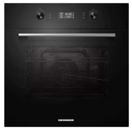 Cuptor incorporabil HEINNER HBO-M7010GCDRP-GBK, 70 l, Clasa A, 10 functii, Grill, Display Touch, Functie Turbo, Autocuratare Pirolitica, 60 cm (Negru)
