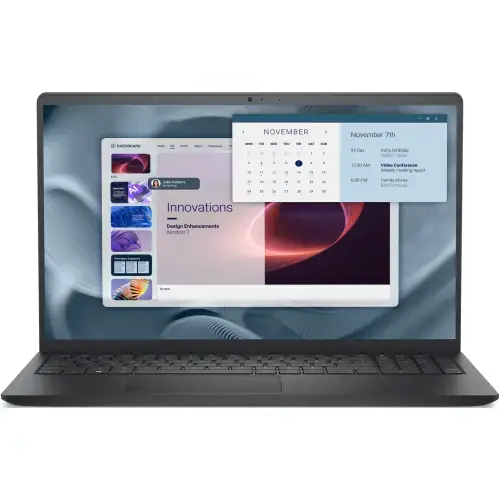 Laptop Dell Pro 15 Essential PV15250 (Procesor Intel® Core™ i7-1355U (12M Cache, up to 5.00 GHz) 15.6inch FHD, 16GB, 1TB SSD, FGP, Intel Iris Xe Graphics, Ubuntu, Negru)