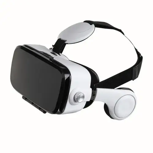 Ochelari VR Clip Sonic TEC595, Casti integrate, Suport de prindere cu elastic, Controler (Alb/Negru)