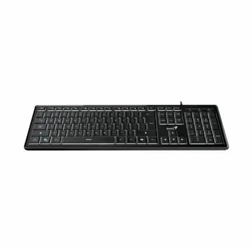 Tastatura Genius Slimstar 820, Cu fir (Negru)