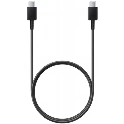 Cablu de Date si Incarcare Samsung GP-TOU021RFFBW, USB-C la USB-C, 25W, 1.8m (Negru)