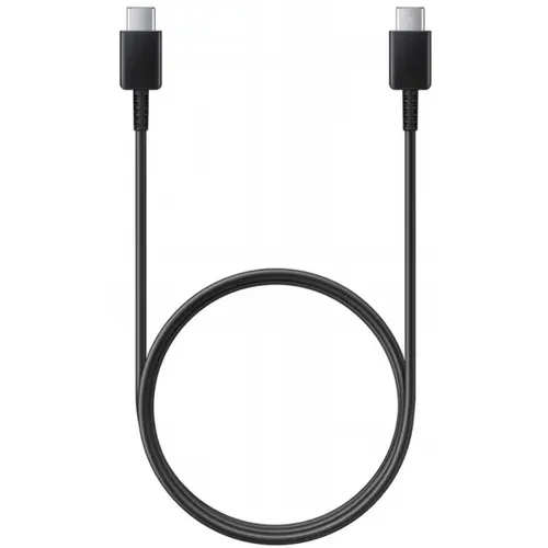 Cablu de Date si Incarcare Samsung GP-TOU021RFFBW, USB-C la USB-C, 25W, 1.8m (Negru)