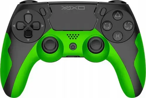 Controller Wireless YAXO Hornet Fury YAX-GA-GC-004, Bluetooth, Vibratii, 17 butoane, pentru PC, PS3, PS4 (Verde)